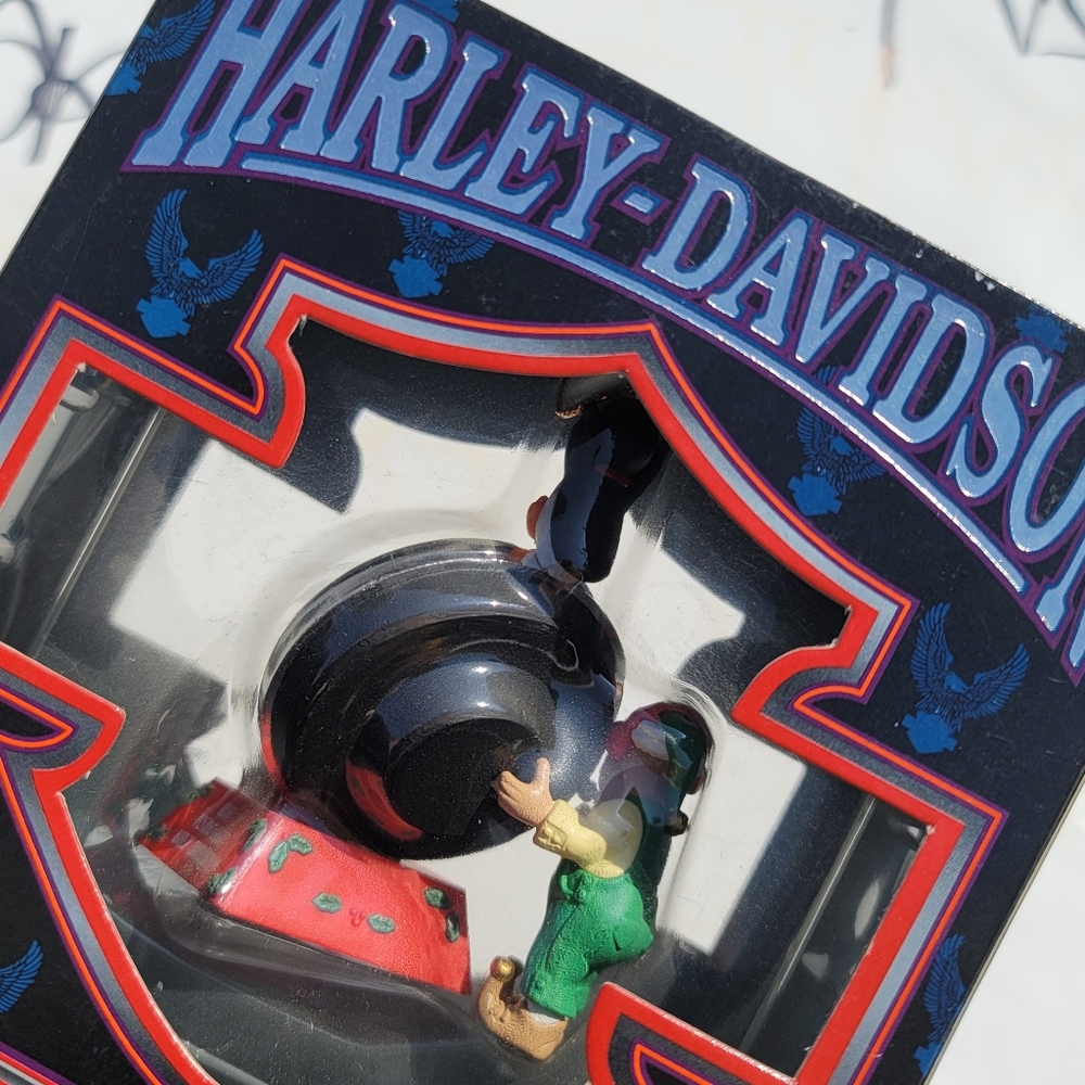 Vintage Harley Davidson Christmas Ornament 🎄 - Picture 5 of 5